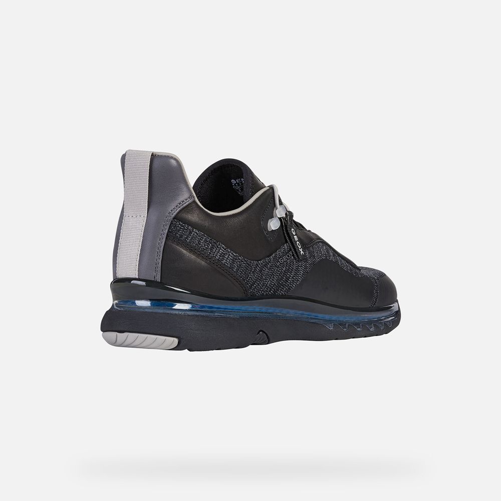 Geox Erkek Spor Ayakkabı Siyah - Levita - YTV-396510